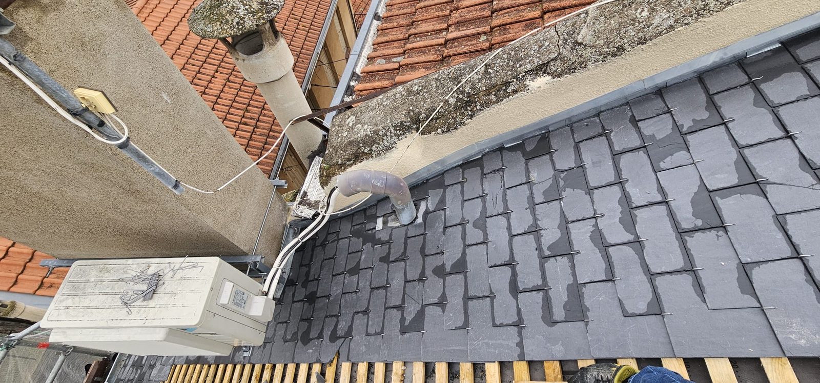 Chantier de toiture mené par Les Toituriers Belges, photo 6