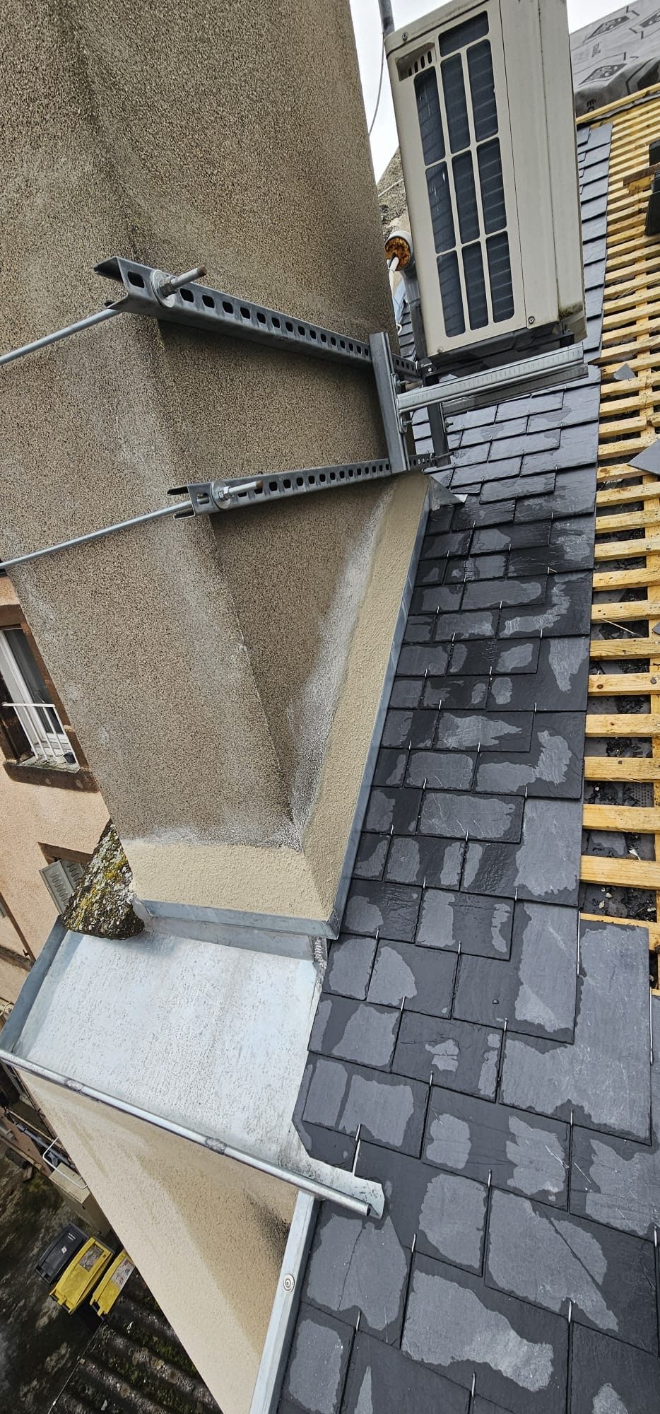 Chantier de toiture mené par Les Toituriers Belges, photo 4