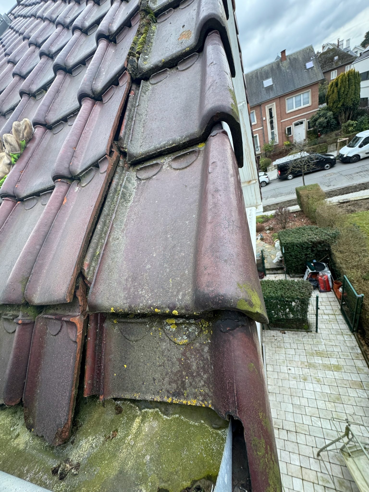Chantier de toiture mené par Les Toituriers Belges, photo 2