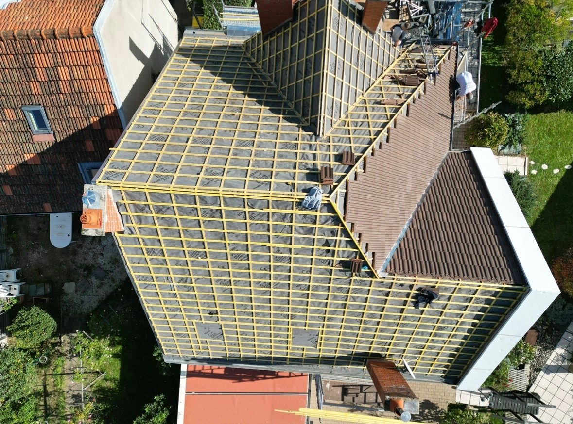 Chantier de toiture mené par Les Toituriers Belges, photo 8