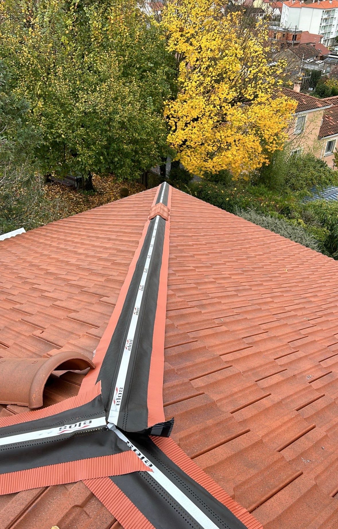 Chantier de toiture mené par Les Toituriers Belges, photo 8