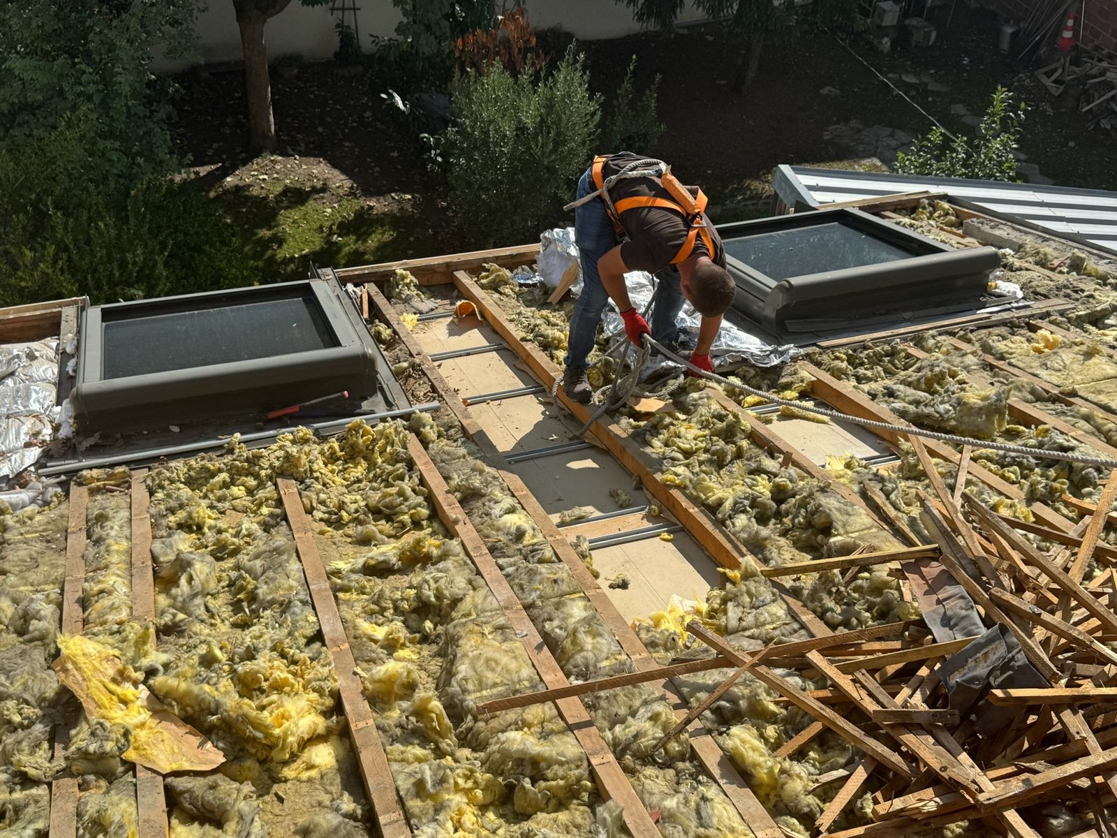 Chantier de toiture mené par Les Toituriers Belges, photo 9