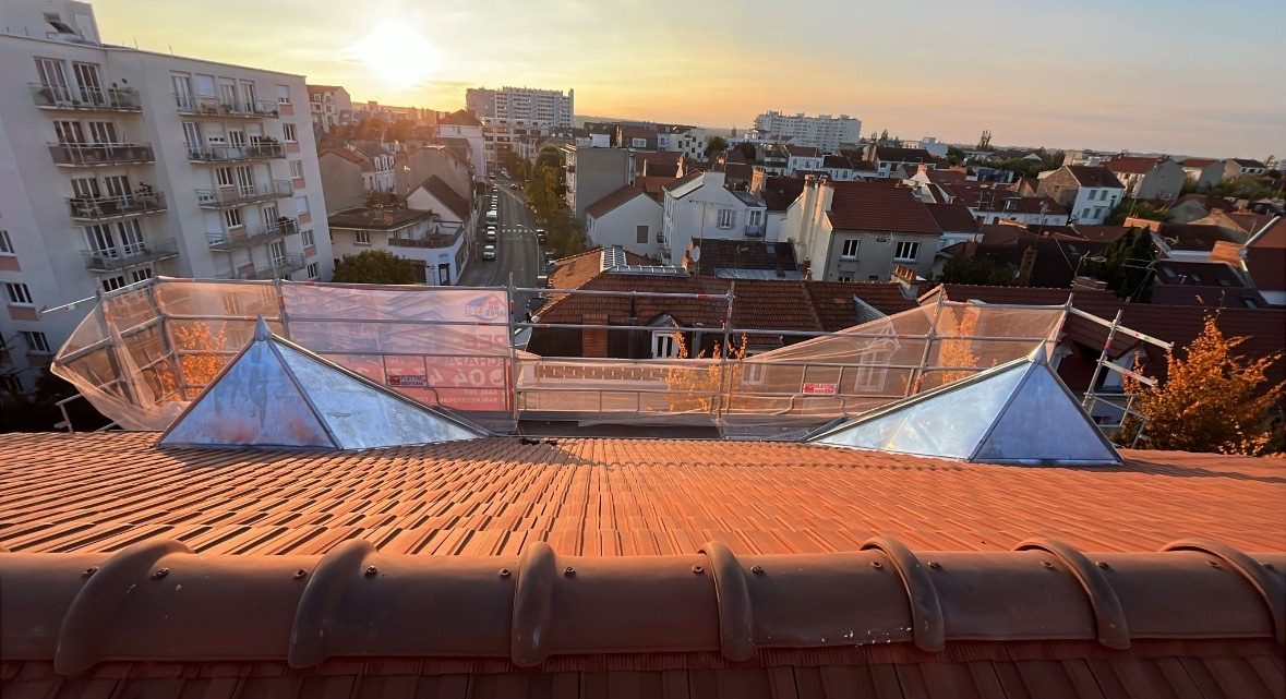 Chantier de toiture mené par Les Toituriers Belges, photo 5
